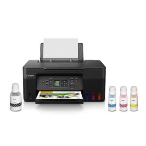 Canon PIXMA MegaTank G3270 BK Wireless Color Inkjet Printer, All-In-One Supertank, Print, Scan, Copy